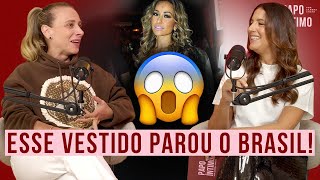 FIZ UM VESTIDO PRA SABRINA SATO QUE PAROU O BRASIL  Lethicia Bronstein no Papo Íntimo EP34 [upl. by Oner]