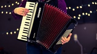 How to Play with Both Hands  Accordion Lessons [upl. by Cristabel645]