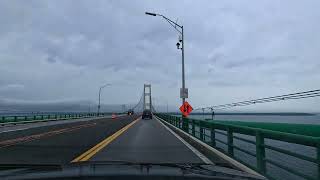 Mackinaw City Timelapse Drive [upl. by Linzy]