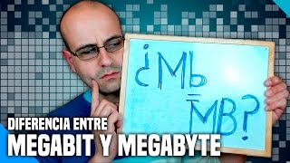 Diferencia entre Megabit Mb y Megabyte MB  Diccionario Tecnológico  La red de Mario [upl. by Zacharia]