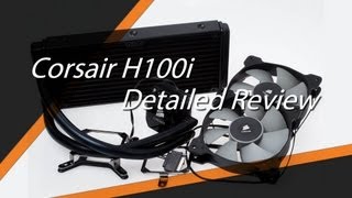 Corsair H100i Unboxingreviewoverclock delid 3570k [upl. by Nob]