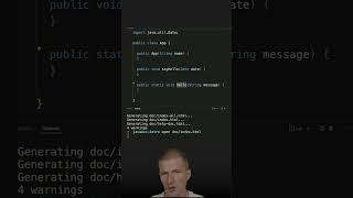 How To Generate Java Documentation from Source java shorts [upl. by Iand]