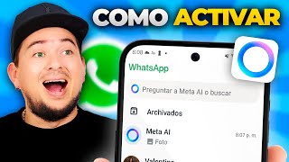 Como ACTIVAR Meta AI en WhatsApp [upl. by Lindsay]