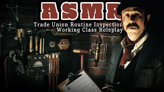 Routine Inspection ASMR  Working Class Trade Union Questionnaire Roleplay [upl. by Ahsar]