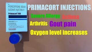 Primacort Injection uses in Hindi Primacort injection Benefits Doses and side affects [upl. by Nylrehs]