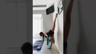 Insanely hard splits and Penché training shorts splits ballet danceworkout backstrength [upl. by Rhines]