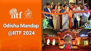 Odisha Mandap Inaugurated at India International Fair 2024 [upl. by Aicener990]