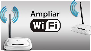 Cómo usar un ROUTER como REPETIDOR WiFi [upl. by Eachern]