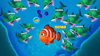 Fishdom 🐠 ads Mini Game 102 hungry fish BIG update Gameplay Ads [upl. by Sev]