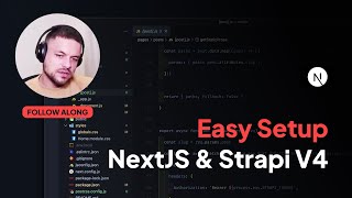 Setting up a Nextjs site with Strapi V4  Tailwind [upl. by Eiralam977]