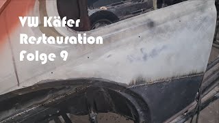 VW Käfer Restauration Folge 9  Radlauf Vollendung [upl. by Petty]