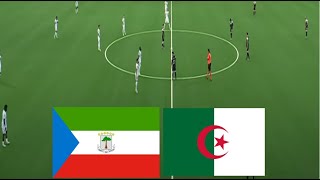 Equatorial Guinea vs Algeria Highlights 00  Africa Cup Of Nations Qualification 2025 [upl. by Wesley]