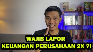 HAH  PT PERORANGAN HARUS LAPOR KEUANGAN 2X  UPDATE SEPTEMBER 2023 [upl. by Ahseihs]