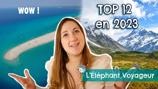 OÙ PARTIR EN VOYAGE EN 2023  TOP 12 des destinations originales à ne pas manquer [upl. by Ainar]