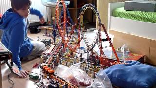 Knex launched coaster test [upl. by Elladine]