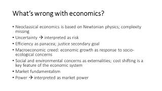 Introduction in Ecological Economics [upl. by Terchie]