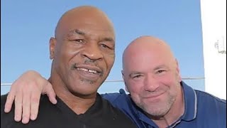 Dana White Reflects on Mike Tyson vs Jake Paul Fight also what Francis Ngannou is saying to Tyson [upl. by Naivatco]