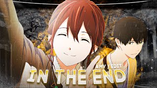 Kimi No Suizou Wo Tabetai  In The End AMVEDIT [upl. by Arul]