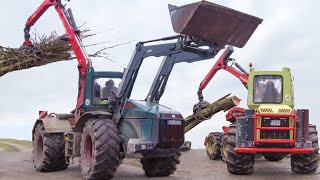 Moderne Forstmaschinen im Einsatz 😮 2x WF Trac im Einsatz [upl. by Ayiram]