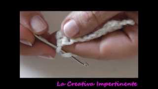 Tutorial uncinetto maglia altissima o punto altissimo  crochet beginner [upl. by Hochman873]