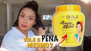 Parte 2  FINALIZEI MEU CABELO COM SKALA MORANGO [upl. by Annabell]