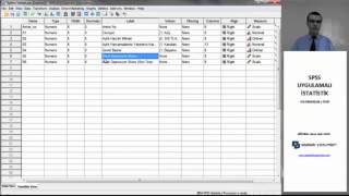 Spss İstatistik Bölüm 10 Tek Örneklem T Testi [upl. by Ralyks]