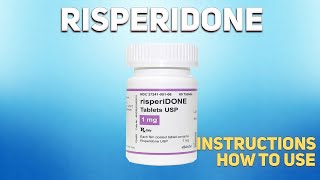 Risperidone Risperdal Review  Uses Dosing Side Effects amp More [upl. by Balsam775]