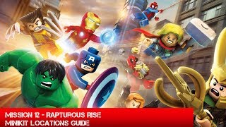 Guide Lego Marvel Superheroes  Rapturous Rise Minikit Locations  The Unhinged Gamer [upl. by Flight578]