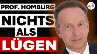 Uns werden viele Märchen aufgetischt  Interview mit Prof Stefan Homburg [upl. by Novia695]