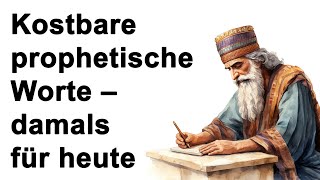 Kostbare prophetische Worte – damals für heute [upl. by Jarek]