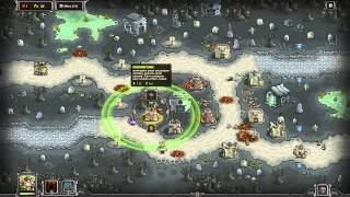 Kingdom Rush  Heroic Challenge  Ancient Necropolis [upl. by Arlinda]