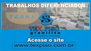 Piso Granilite Trabalho diferenciado [upl. by Tremml]