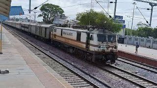 Skipping Falaknuma RLY Station 12650 Karnataka Sampark kranti express [upl. by Epps239]