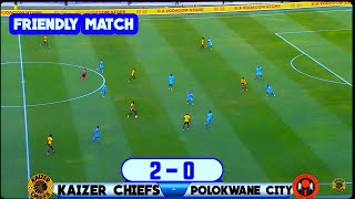 KAIZER CHIEFS Vs POLOKWANE CITY FRIENDLY MATCH Highlights amp Goal [upl. by Anohs360]