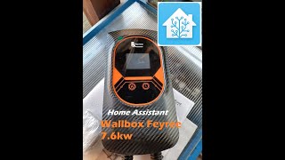 Wallbox feyree 76Kw 32A home assistant [upl. by Brine]