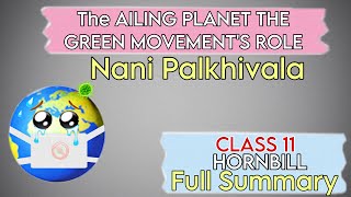 The ailing planet the green movements role class 11 [upl. by Placeeda]