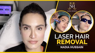 Laser Hair Removal  Nadia Hussain [upl. by Adiam]