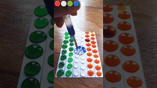 Colour mix video 6🇮🇳⚪🔵🧡colour mix karke kaun sa colourbanta haicolouronline colorfulmixing [upl. by Meda37]