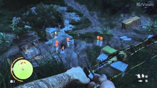 Far Cry 3  Enemy Respawn Locations Post Game  All Outposts Liberated TrophiesAchievements [upl. by Ahsotal95]