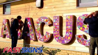 FASTSIGNS® Fabricates Your Architectural Sign and Design Needs  FASTSIGNS® [upl. by Nibas]