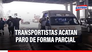 🔴🔵Paro de transportistas ¡Atención Buses acatan protesta de forma PARCIAL hoy miércoles 13 [upl. by Ysdnyl734]