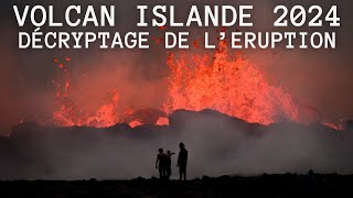 Comment le VOLCAN ISLANDAIS 2024 a pu naître si BRUTALEMENT [upl. by Gibson571]