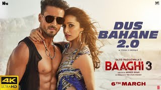 Full Video Dus Bahane 204K  Baaghi 3 Vishal amp Shekhar FEAT KKShaan amp Tulsi KTigerShraddha [upl. by Weingartner]