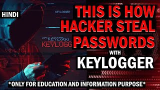 What is keylogger keystroke logger spyware explained in HINDI [upl. by Hortensa562]