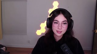 Kyedae Breaks Down Crying On Stream Because Of Cancer [upl. by Llewxam]