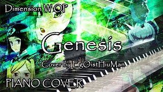 Dimension W OP  Genesis  ディメンション ダブリュー OP Piano Cover [upl. by Nylrebmik]