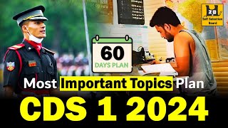 CDS Most Important Topics  CDS 1 2024 Preparation Shubham Varshney SSB [upl. by Kirt493]