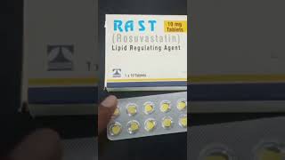 Rast 10mg Tablet Uses in Urdu Rast Tablet Uses in Urdu Rast 20mg Tablet Uses Rosuvastatin [upl. by Blayze]