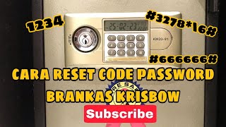 CARA RESET PASSWORD BRANKAS KRISBOW [upl. by Carmella]