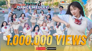 TIKTOK DANCE MEDLEY 2022 Full 4K Hong bé ơi Đồng chí Tlinh SchannelxChariot  Dance in public [upl. by Ahsilrae785]